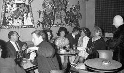Fasnacht, Restaurant-Bar Barfüsser Zürich, 1968