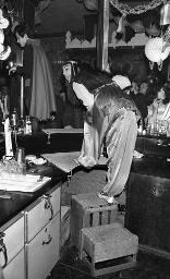 Fasnacht, Restaurant-Bar Barfüsser Zürich, 1968