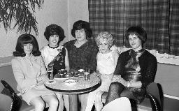 Fasnacht, Restaurant-Bar Barfüsser Zürich, 1968