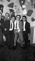 Fasnacht, Restaurant-Bar Barfüsser Zürich, 1968