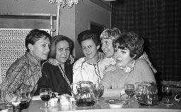 Fasnacht, Restaurant-Bar Barfüsser Zürich, 1968