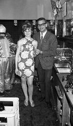 Fasnacht, Restaurant-Bar Barfüsser Zürich, 1968