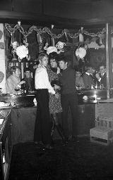 Fasnacht, Restaurant-Bar Barfüsser Zürich, 1968