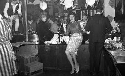 Fasnacht, Restaurant-Bar Barfüsser Zürich, 1968