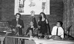 Fasnacht, Restaurant-Bar Barfüsser Zürich, 1968