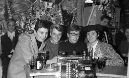 Fasnacht, Restaurant-Bar Barfüsser Zürich, 1968