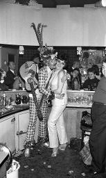Fasnacht, Restaurant-Bar Barfüsser Zürich, 1968