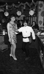 Fasnacht, Restaurant-Bar Barfüsser Zürich, 1968