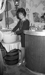 Fasnacht, Restaurant-Bar Barfüsser Zürich, 1968