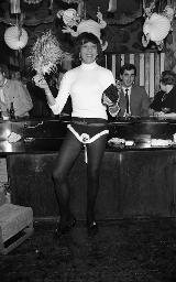 Fasnacht, Restaurant-Bar Barfüsser Zürich, 1968