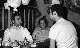 Fasnacht, Restaurant-Bar Barfüsser Zürich, 1969