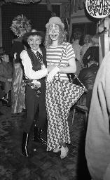 Fasnacht, Restaurant-Bar Barfüsser Zürich, 1969