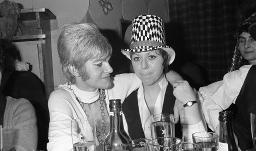 Fasnacht, Restaurant-Bar Barfüsser Zürich, 1969