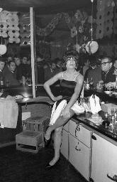 Fasnacht, Restaurant-Bar Barfüsser Zürich, 1969