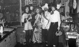 Fasnacht, Restaurant-Bar Barfüsser Zürich, 1969