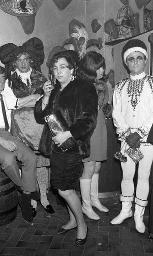 Fasnacht, Restaurant-Bar Barfüsser Zürich, 1969