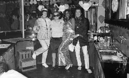 Fasnacht, Restaurant-Bar Barfüsser Zürich, 1969