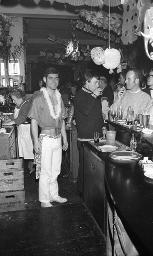 Fasnacht, Restaurant-Bar Barfüsser Zürich, 1969
