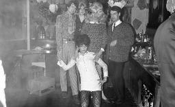 Fasnacht, Restaurant-Bar Barfüsser Zürich, 1969