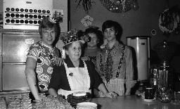 Fasnacht, Restaurant-Bar Barfüsser Zürich, 1969