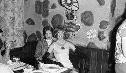 Fasnacht, Restaurant-Bar Barfüsser Zürich, 1969