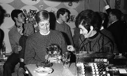 Fasnacht, Restaurant-Bar Barfüsser Zürich, 1969
