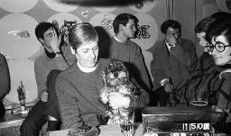 Fasnacht, Restaurant-Bar Barfüsser Zürich, 1969