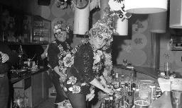 Fasnacht, Restaurant-Bar Barfüsser Zürich, 1969