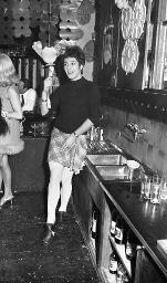 Fasnacht, Restaurant-Bar Barfüsser Zürich, 1969