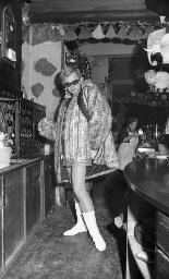 Fasnacht, Restaurant-Bar Barfüsser Zürich, 1969