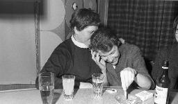 Fasnacht, Restaurant-Bar Barfüsser Zürich, 1969