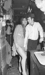 Fasnacht, Restaurant-Bar Barfüsser Zürich, 1969