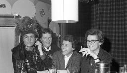 Fasnacht, Restaurant-Bar Barfüsser Zürich, 1969