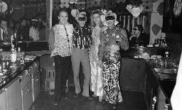Fasnacht, Restaurant-Bar Barfüsser Zürich, 1969