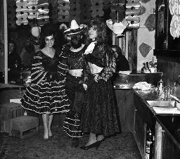 Fasnacht, Restaurant-Bar Barfüsser Zürich, 1969