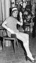 Fasnacht, Restaurant-Bar Barfüsser Zürich, 1969