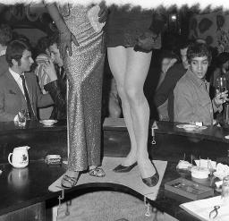 Fasnacht, Restaurant-Bar Barfüsser Zürich, 1969