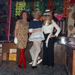 Fasnacht, Restaurant-Bar Barfüsser Zürich, 1969