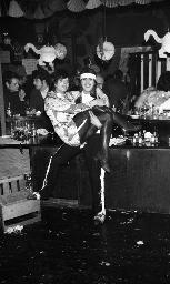 Fasnacht, Restaurant-Bar Barfüsser Zürich, 1970