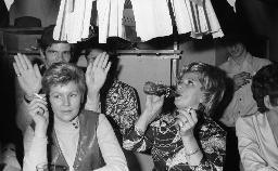 Fasnacht, Restaurant-Bar Barfüsser Zürich, 1970