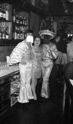 Fasnacht, Restaurant-Bar Barfüsser Zürich, 1970