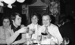 Fasnacht, Restaurant-Bar Barfüsser Zürich, 1970