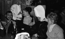 Fasnacht, Restaurant-Bar Barfüsser Zürich, 1970