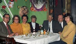 Fasnacht, Restaurant-Bar Barfüsser Zürich, 1971