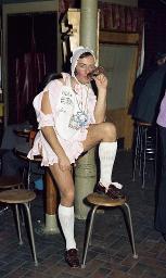 Fasnacht, Restaurant-Bar Barfüsser Zürich, 1971