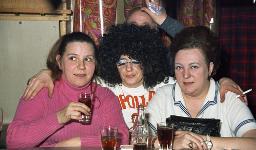 Fasnacht, Restaurant-Bar Barfüsser Zürich, 1971