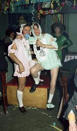 Fasnacht, Restaurant-Bar Barfüsser Zürich, 1971