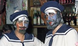 Fasnacht, Restaurant-Bar Barfüsser Zürich, 1972
