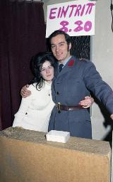 Fasnacht, Restaurant-Bar Barfüsser Zürich, 1972