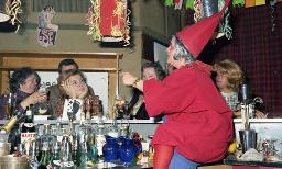 Fasnacht, Restaurant-Bar Barfüsser Zürich, 1972